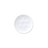 Delta-Coupe dia.10.75" Round White Porcelain Plate